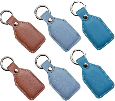 GIMNER Leather Keychain | Leather Key Ring Hook | Keychain Holder | Car & Bike Keychain Key Chain