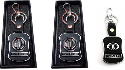 csv MG,TATA logo Leather hook Keychain best quality keychain Key Chain