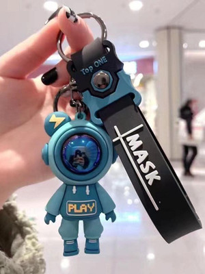 MAVB Space Astronaut Keychain Pilot Bear Strap Keychain Keyrings Pack of 1 Key Chain