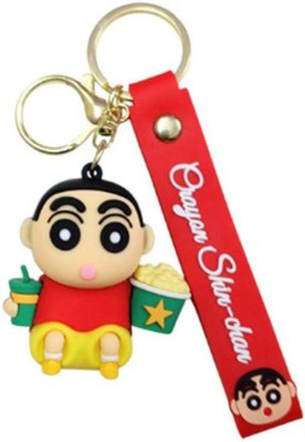 PEARLISH Shinchan 3D Premium Quality Keychain X-1 Key Chain