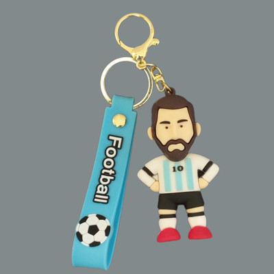 JUXEY FOOTBALL 3 D Theme Key Chain Key Chain