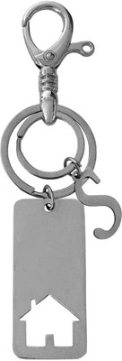 Shiv Jagdamba Personalized Home In Rectangle Shape With Alphabet S Keychain ShivKey2022526 Key Chain