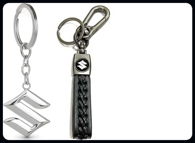 MAG BEE Styling Car/Keyring Compatible with Suzuki Zigsawpo 2 Car-Premium Key Chain