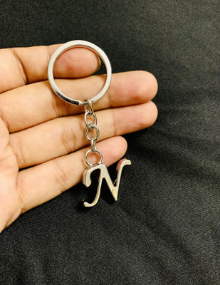 GKM Alphabet N premium quality keychain for cars & bikes Key Chain