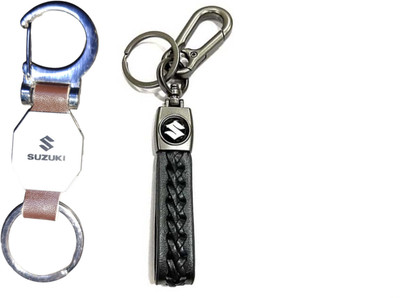 MAG BEE Styling Car Suzuki (D'Hook & Zigsaw) Compatible Suzuki Pack of 2-kC881 Key Chain