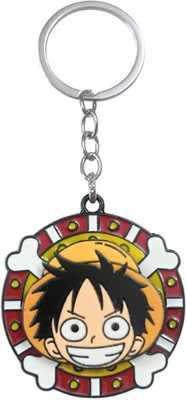 PEARLISH Premium Quality Luffy 360 Degree Rotating Keychain Key Chain