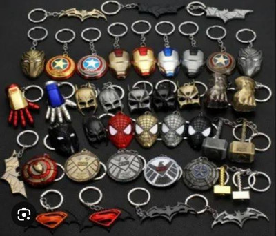 JAINSON MARTIN Get Any One Random Famous Character Keychain Key Chain