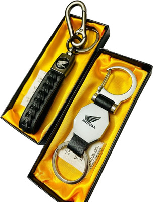 GKM Bike Double side hook & stripped keychain with hook Key Chain