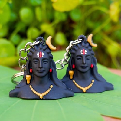 yubirth Loard of shiva soft and lightweight key chain ( pack of 2) Key Chain