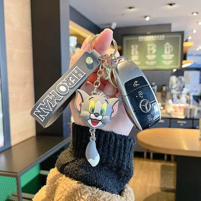 gtrp Cute Tom and Jerry Keychain | keyring and bag hanging goods Key Chain