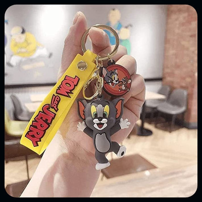 gtrp Keychain-Cute jumping Tom 3D With Charm Key Chain