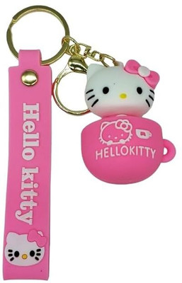 gtrp Cute Kitty 3D Keychain | Keyring & Quirky Bag Charm Hd 25 Key Chain