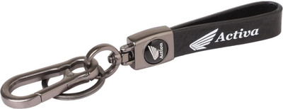 SHRI JI Premium Leather Patti Keychain for ACTIVA SCOOTY Key Chain