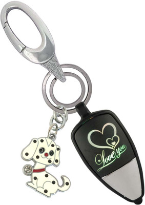 SHOKY LOOKS Attractive Design LED Light With Mini Dog Locking Lock Perfect For Gifting Key Chain