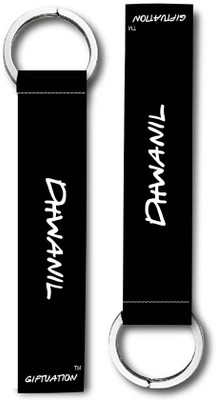 GIFTUATION Dhwanil I will be there for you / Pack of 2 lanyard Keychain Key Chain