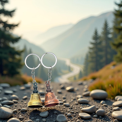 The SLR Vintage Style Bell Keychain – Ideal for Gifts Key Chain