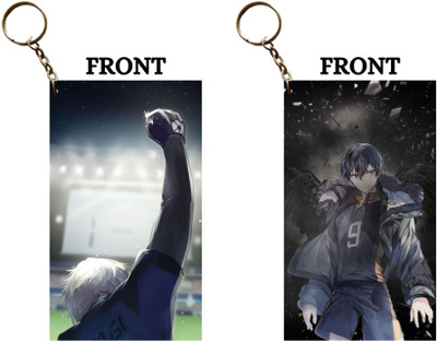 Hariyaali Enterprises LLP NAGI WINS THE GAME X KAGEYAMA THE KING Unique Style 2 pcs Combo Key Chain