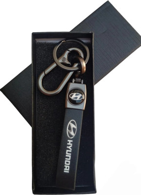 BBG FK_Hyundai Leather Keyring Key Chain