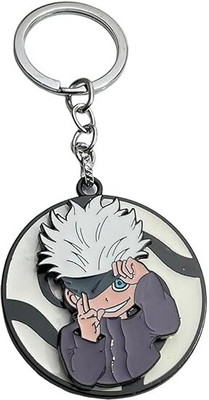 mik JUJUTSU KAISEN GOJO SATORU PREMIUM 360 DEGREE ROTATE Key Chain