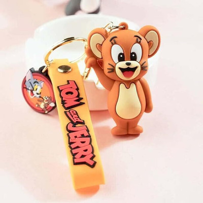 gtrp Action Character 3D Rubber Silicone For Car & Bike 007-New442 Key Chain