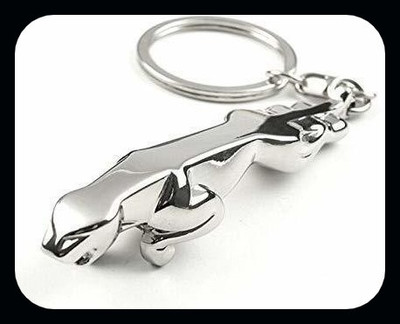 Meeko.com Jaguar Logo Metallic Car & Bike-KC Key Chain