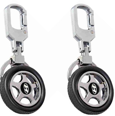 Jainsburys Combo of Hyundai Tyre keychain & Best quality keychain Key Chain