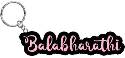 SY Gifts BPK Balabharathi Name Keychain Key Chain