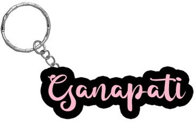 SY Gifts BPK Ganapati Name Keychain Key Chain