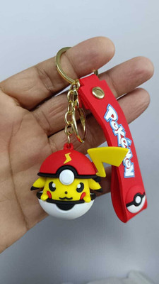 VEDANT ENTERPRISES Pikachu Pokeball Key Chain