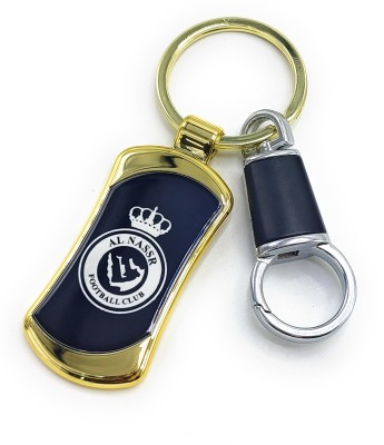 Jdp Novelty Premium Metalic Keyring for Football Club Lover al-nas-sr Logo Key Chain