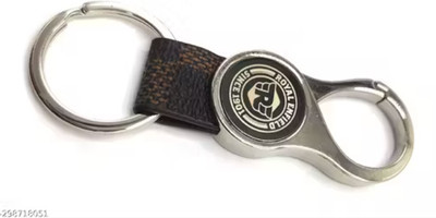ZUPHAAR Royal Enfield Logo Premium Metal Keychain | Stylish Bike Key Holder Key Chain