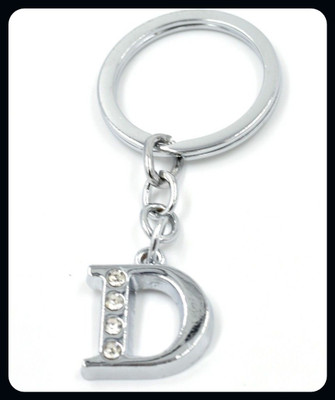 Meeko.com letter D Key Chain For Unisex with attractive Diamond_kk379 Key Chain