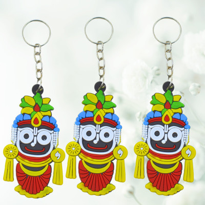 Jagannath World Jaga-yelloe-Keyring-Set-3-0T Key Chain