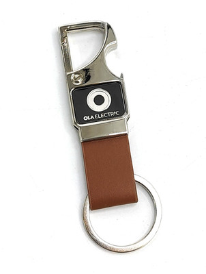 Jdp Novelty Premium Quality Metal Leather with Bottle Opener for O-L-A Electric Bike Key Chain