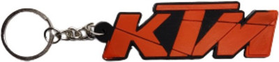 BIPS ENTERPRISES Stylish Ktm duke Logo Rubber Keychain For Bike Key Ring Key Chain