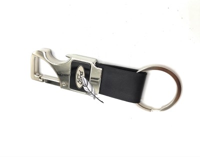 Jdp Novelty Ford Cars Metal Leather Opner Keychain Black Colour. Key Chain