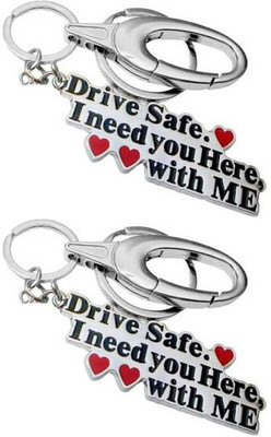 kia DRIVE SAFE KEY CHAIN FULL METAL HIGH QUALITY FOR MEN Key Chain