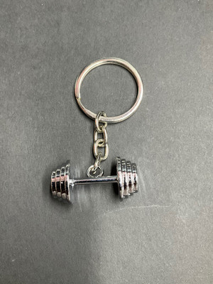 Skycart Stainless Steel Men’s Dumbbell keychain Key Chain