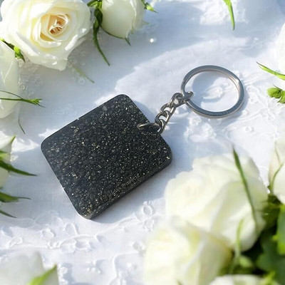 Srinika Enterprises Chunk Square Keychain Key Chain