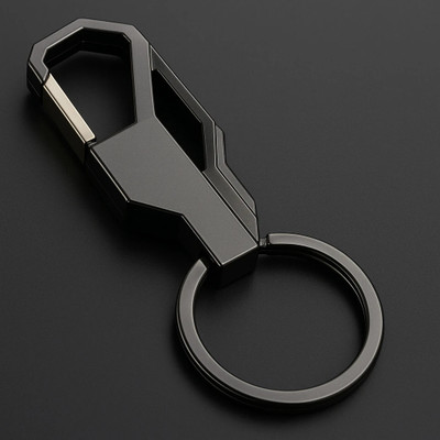 Flypee Stylish Balck & Rose Gold Antique String Metal Keychain For Men Key Chain Key Chain
