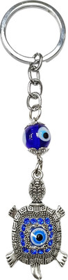 Shubhanjali Evil Eye Tortoise Keychain For Good Luck And Nazar Protection Key Chain