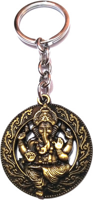 MISMIL Hindu God of Beginnings Shree Ganesh Shiva' Son Keychain Gift Key Chain