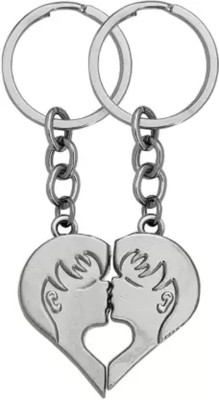 Shiv Jagdamba Valentine's Day Couples Love kissing charm Set Of 2 KeychainShivkey202195 Key Chain