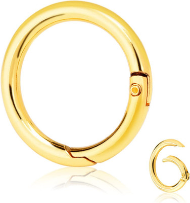 Tia Purse Bags Making Clasp,Lobster,Clips (Golden Premium Spring Ring-20mm, 4 Pcs) Key Chain