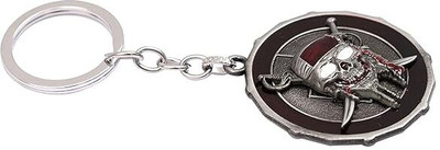 GKM Captain Jack Sparrow metal rotating keychain Key Chain