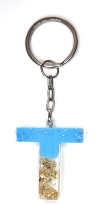 Swasti RESIN SKY BLUE KEYCHAIN-T Key Chain