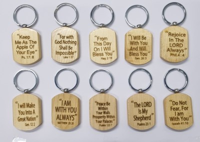 BLESSINGS Set Of 10 Christianity -4 Key Chain