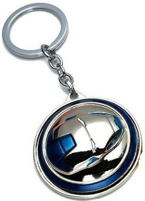 WHITE POPCORN Super Stylish Iron Man Rotating Keychain Key Chain