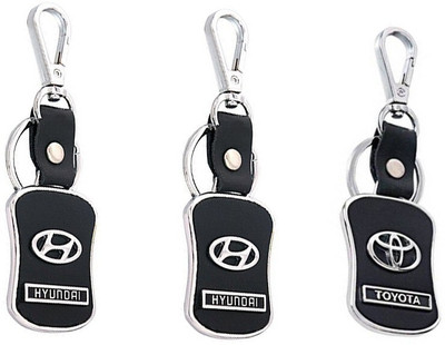 GSV Hundai,Toyota logo Leather hook Keychain best quality keychain Key Chain