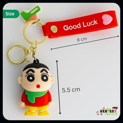 gtrp Keychain-Shinchain Winter Cartoon Silicone Rubber & 04-New68 Key Chain
